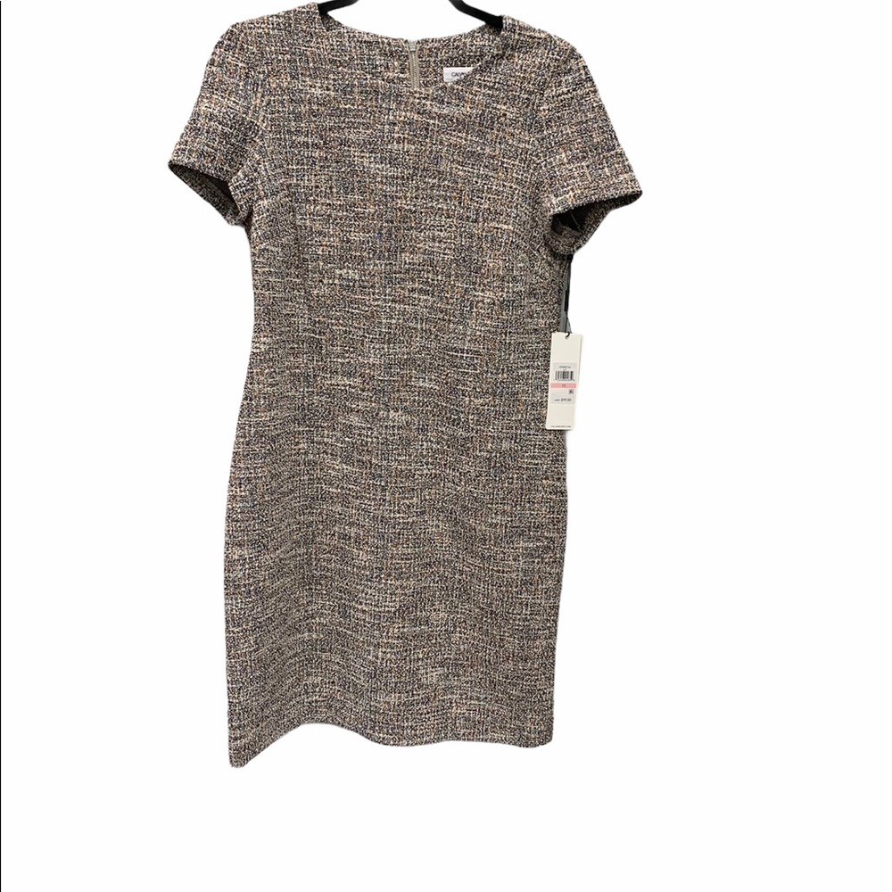 CALVIN KLEIN Multi Colored Dress Size 10 NWOT